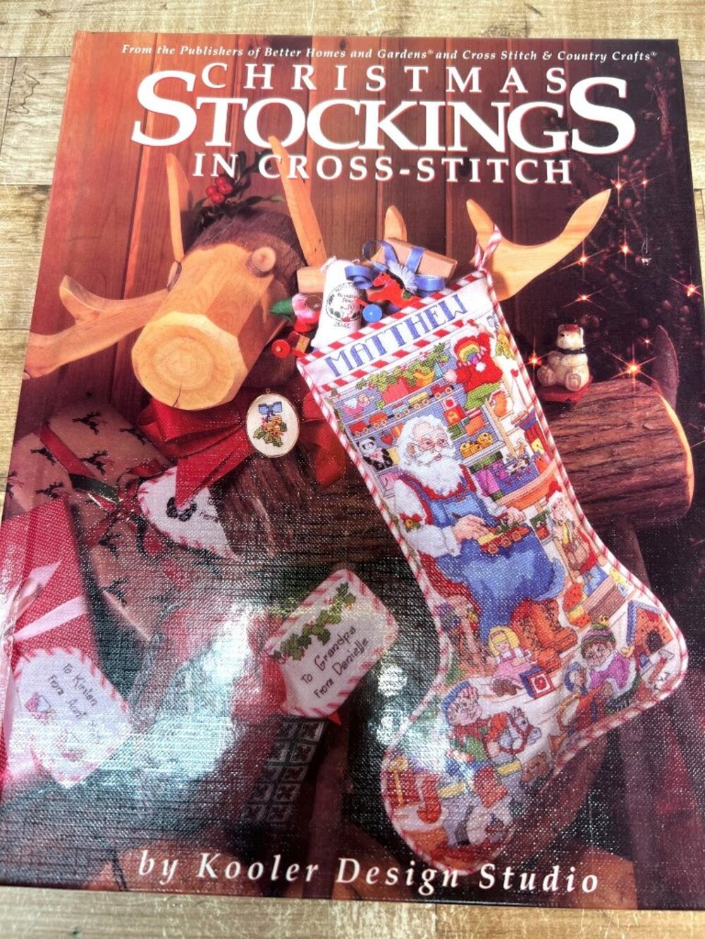 Christmas Stockings Cross-Stitch Kooler Design Studio Cross Stitch Patterns Book